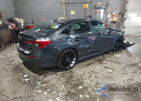 2024 Honda Civic Sport из США, поврежденный, VIN 2HGFE2F56RH557354